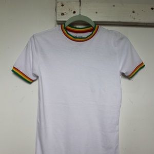 Fashionable White-Tee